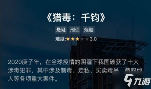 犯罪大師獵毒千鈞答案 獵毒千鈞案件正確答案