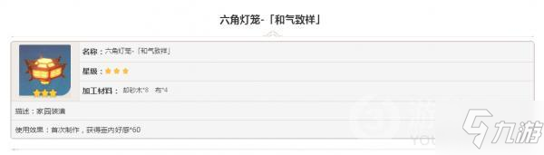 原神家具六角灯笼和气致祥图鉴大全
