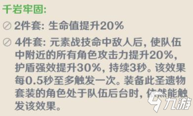 原神鐘離圣遺物推薦 鐘離陣容搭配