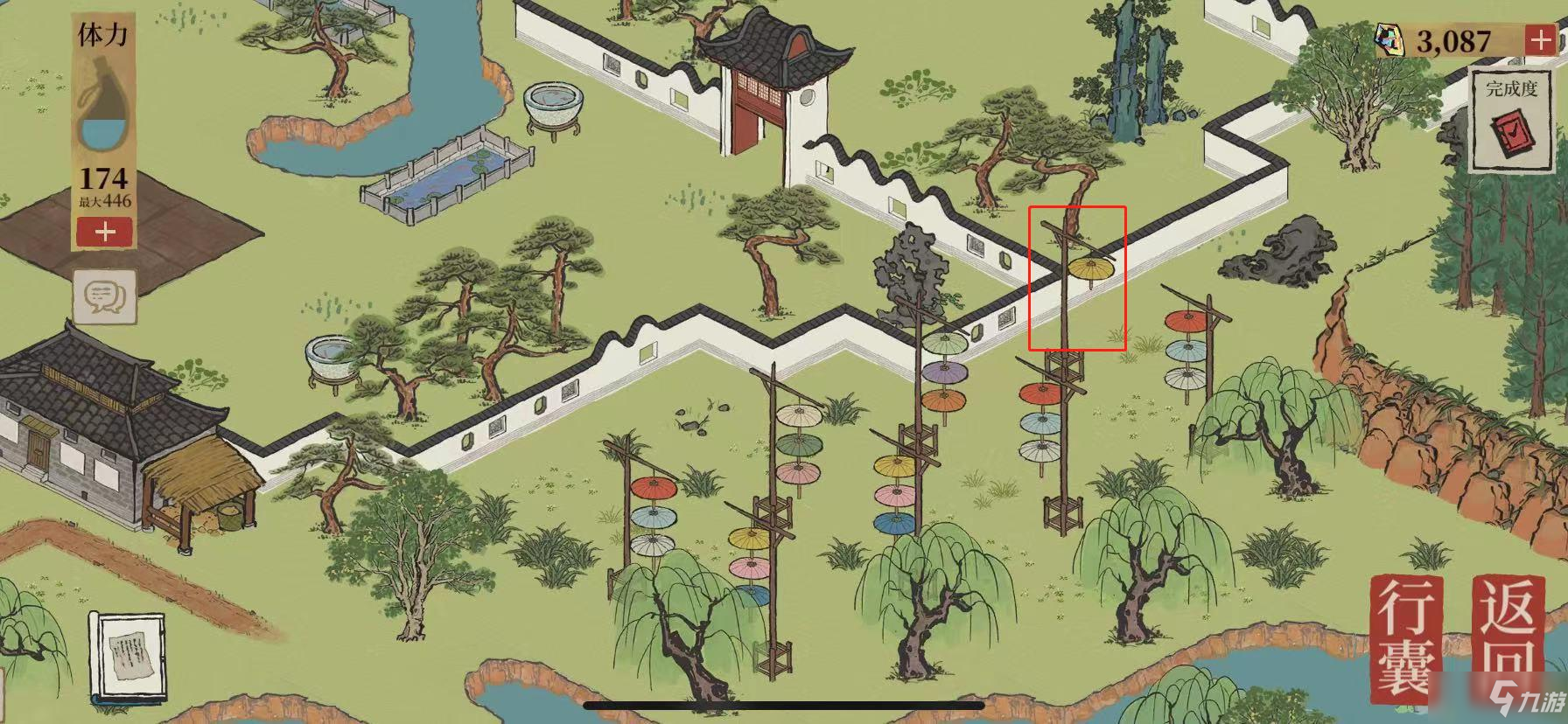 《江南百景图》舞塘垂钓位置一览