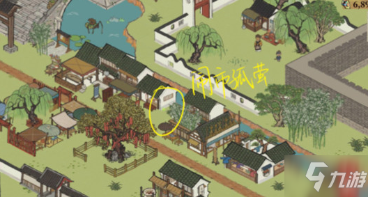 江南百景图闹市孤萤位置介绍