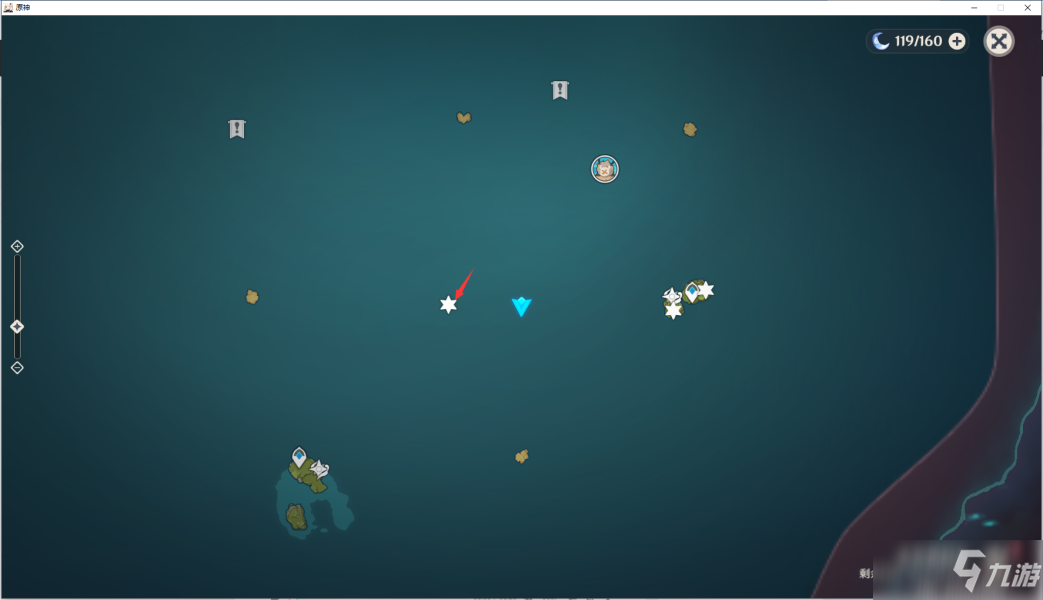 《原神》1.6海岛水泡位置
