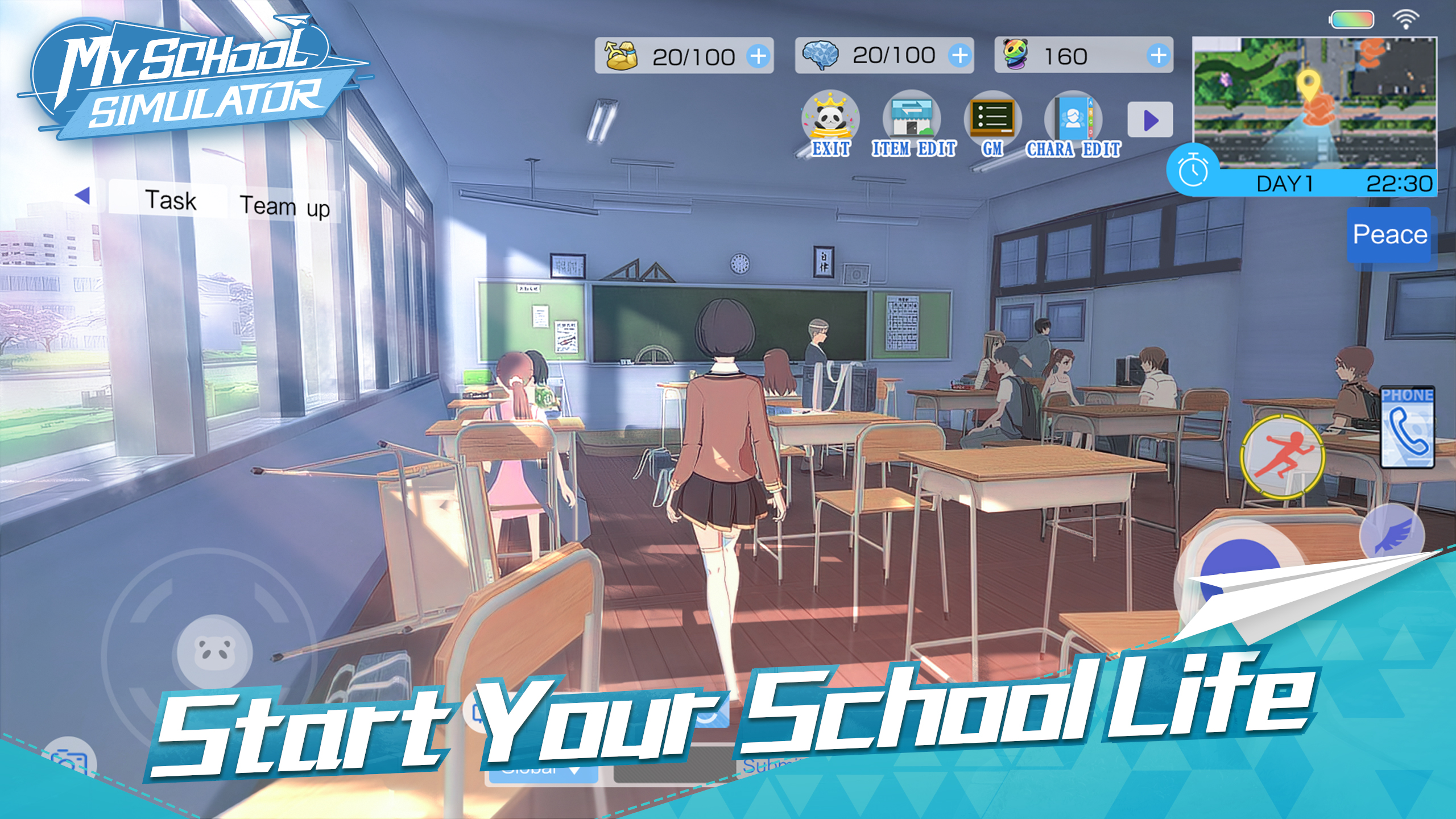 MySchoolSimulator好玩吗 MySchoolSimulator玩法简介