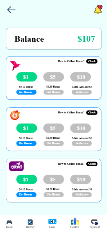 iMakeRewardPlayGameWinGiftCard截图1
