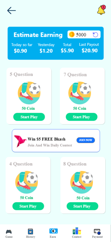 iMakeRewardPlayGameWinGiftCard截图