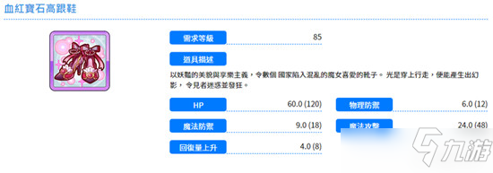 公主連結(jié)國服血紅寶石高跟鞋刷裝備攻略