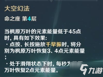 原神枫原万叶命座解析 原神枫原万叶6命效果