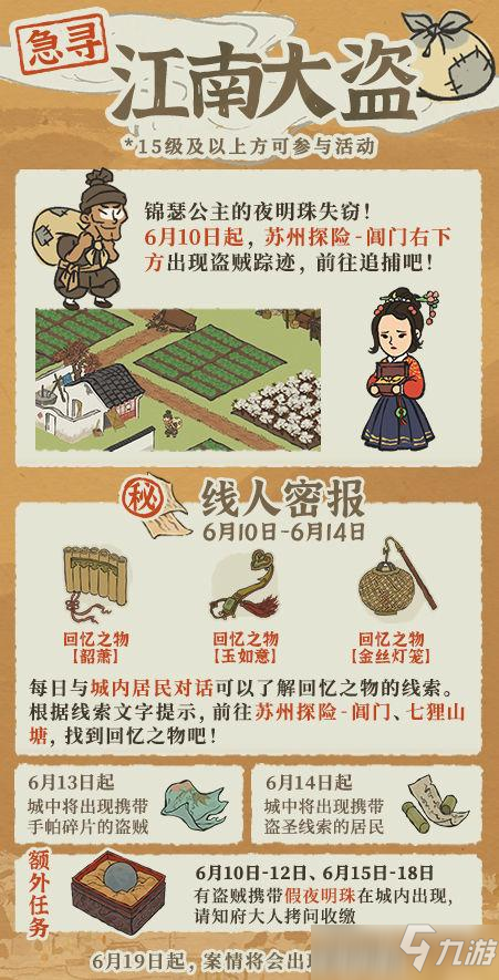江南百景图江南大盗活动玩法攻略