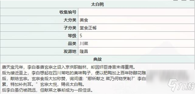 江湖悠悠太白鸭怎么做