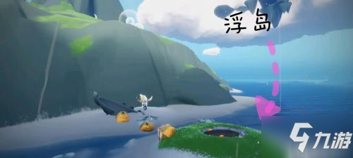光遇圣岛喷泉在哪里 被污染的喷泉位置图片攻略