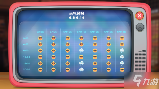 <a id='link_pop' class='keyword-tag' href='https://www.9game.cn/moerzhuangyuan1/'>摩尔庄园手游</a>天气预报持续更新 本周天气怎么样