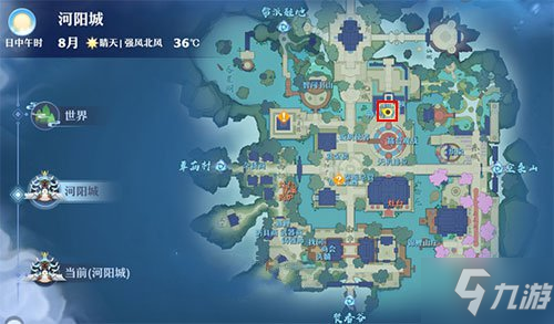 梦幻新诛仙铜神树位置介绍