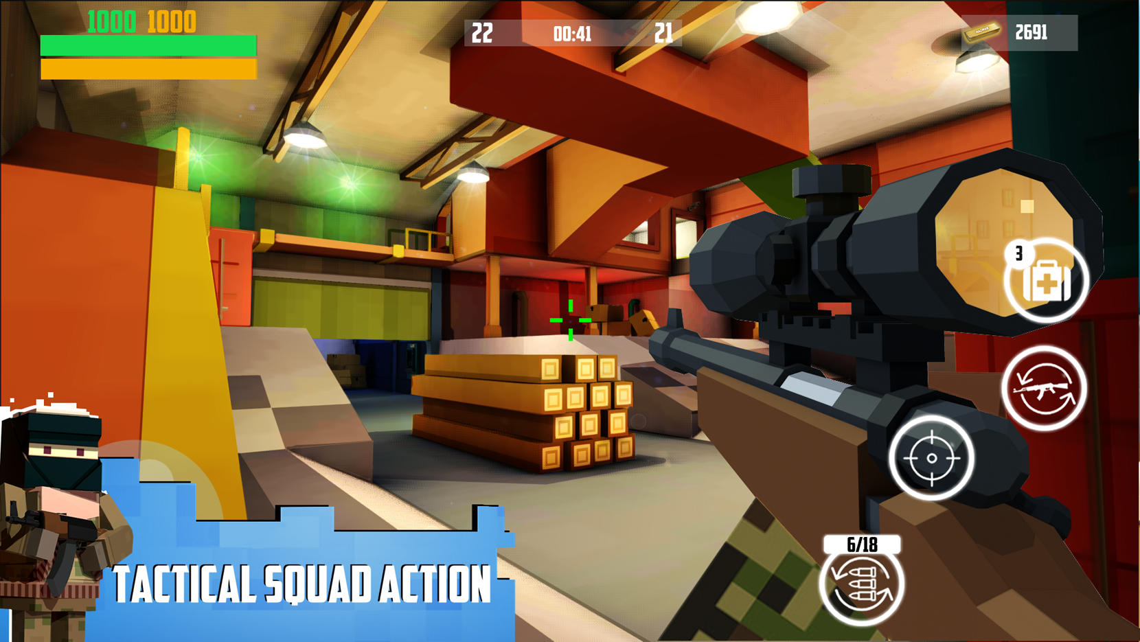BlockGunFPSPvPWar好玩吗 BlockGunFPSPvPWar玩法简介