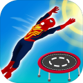 SuperheroFlipJumpSpiderSky