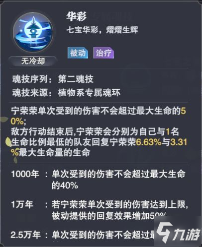 斗罗大陆魂师对决宁荣荣技能效果详解