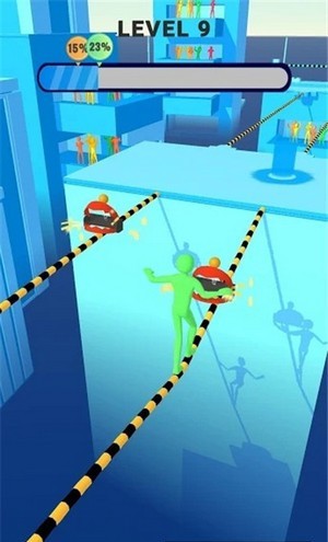 疯狂的绳索步行者3D好玩吗 疯狂的绳索步行者3D玩法简介