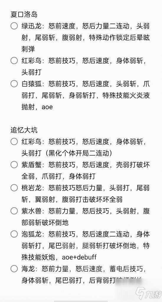 《怪物獵人物語(yǔ)2破滅之翼》全怪物招式預(yù)覽