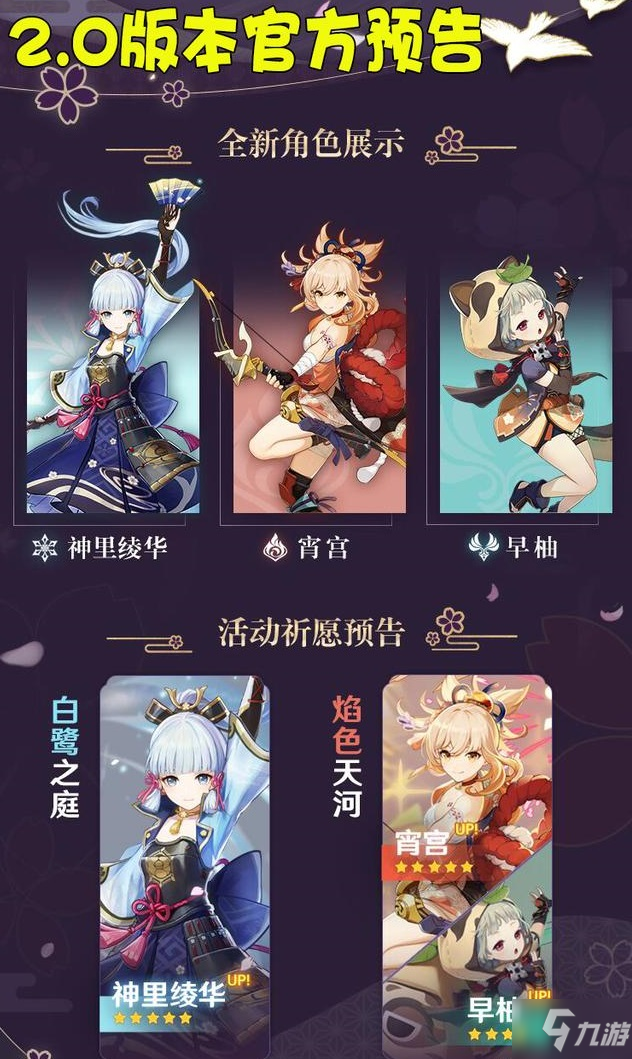 原神2.0角色排行榜大全，全属性角色排名及培养优先度图文一览