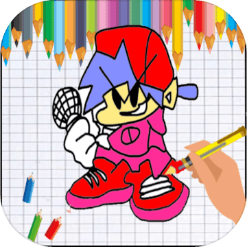 FridayNightFunkinColoringGame加速器