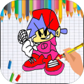FridayNightFunkinColoringGame
