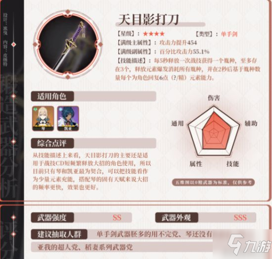 《原神》稻妻锻造武器有哪些 2.0锻造武器属性分析