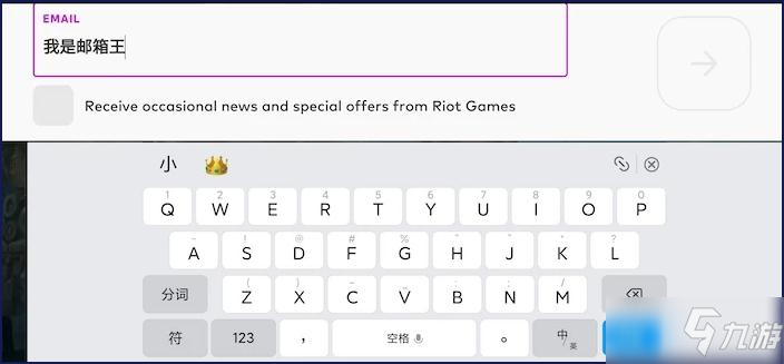 《英雄联盟手游》邮箱地址怎么填