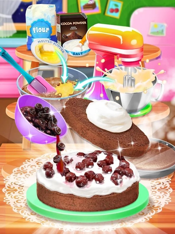 黑森林蛋糕疯狂的食品好玩吗 黑森林蛋糕疯狂的食品玩法简介