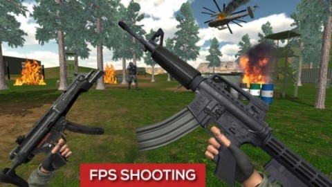 FPS叢林射擊截圖2