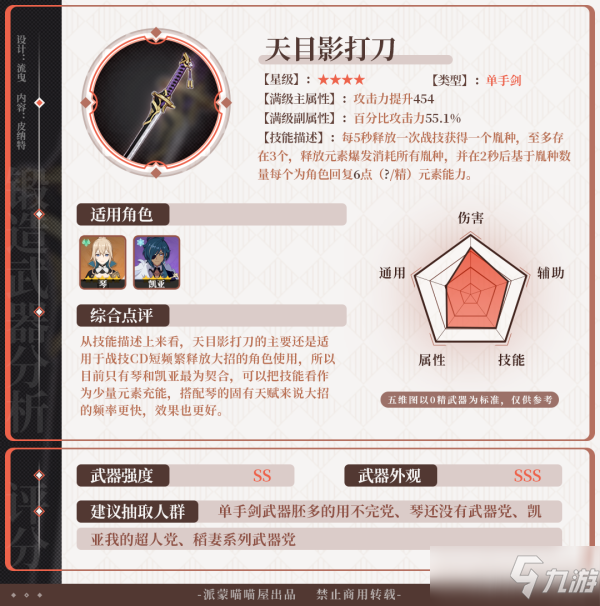 《原神》2.0四星武器强度评测