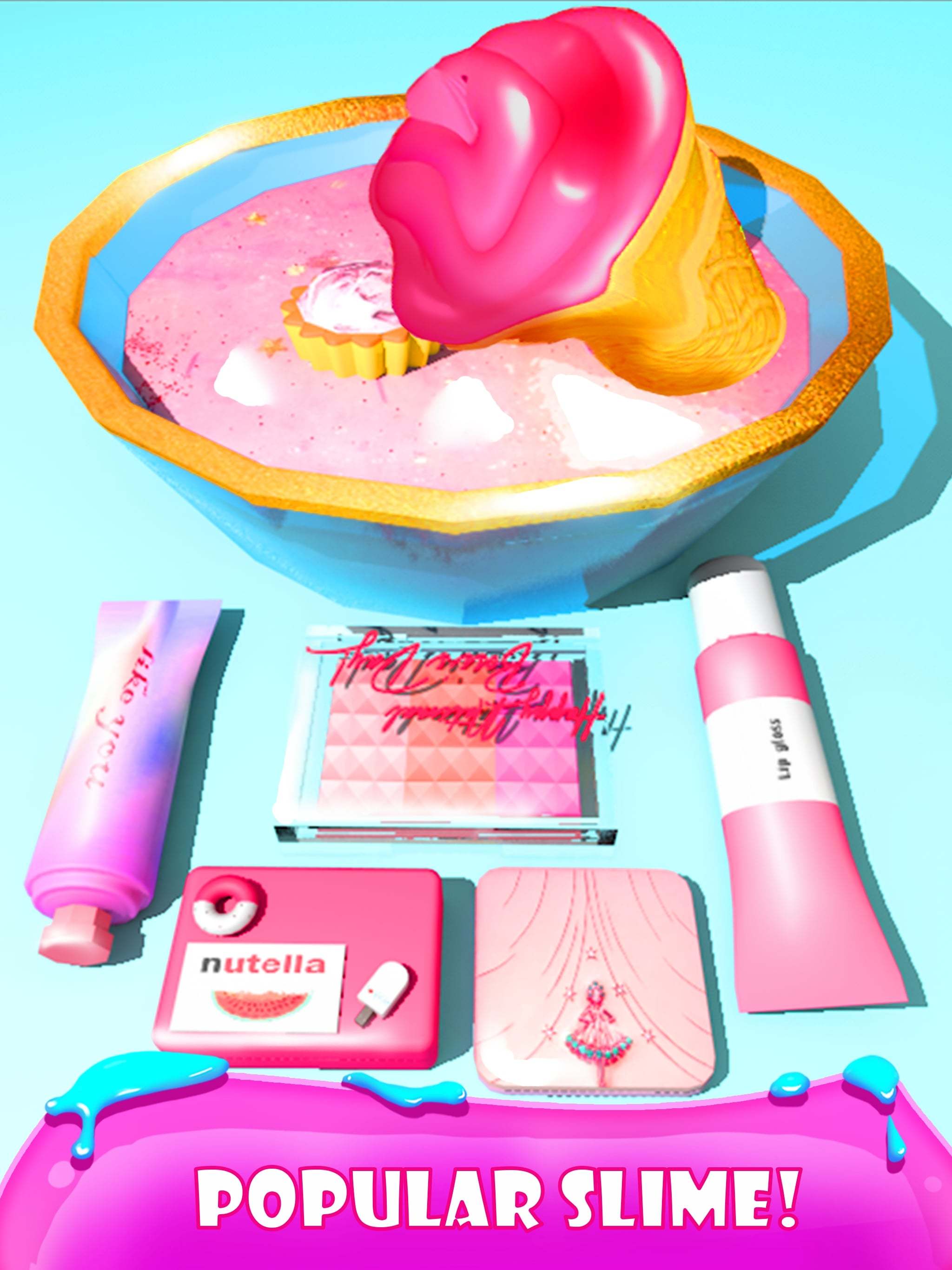 MixingMakeupIntoSlimeASMRGamesforGirls好玩吗 MixingMakeupIntoSlimeASMRGamesforGirls玩法简介