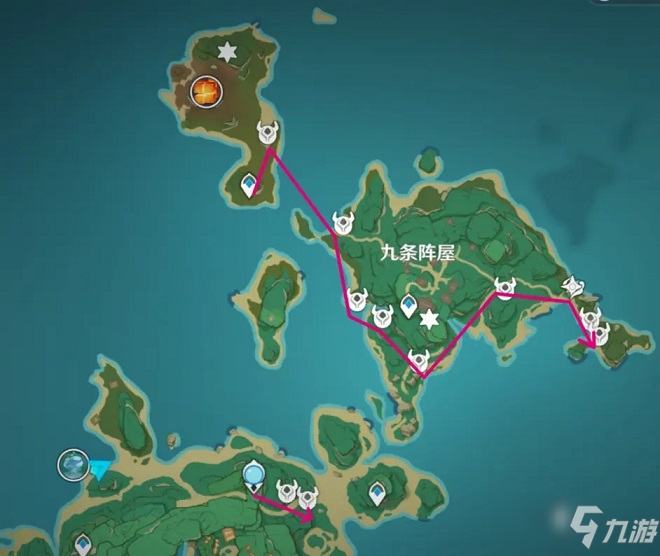 《原神》2.0稻妻名刀镡分布位置一览