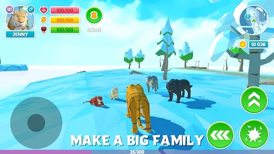 冬季老虎家庭模拟器3D好玩吗 冬季老虎家庭模拟器3D玩法简介