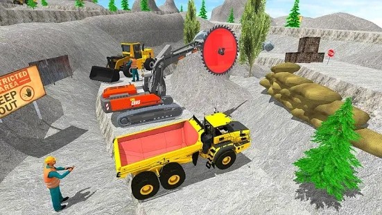 挖掘机筑路机施工好玩吗 挖掘机筑路机施工玩法简介