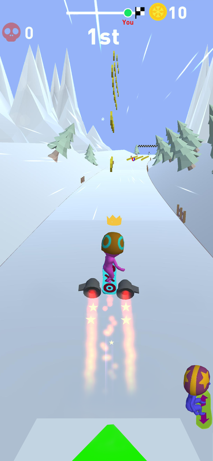 滑雪板比赛3D好玩吗 滑雪板比赛3D玩法简介
