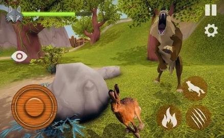 野狼模拟器3D动物家庭故事截图1