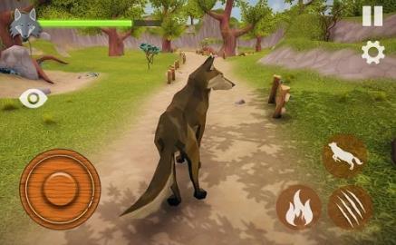 野狼模拟器3D动物家庭故事截图