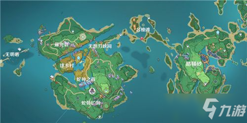 原神稻妻有多少個島嶼？稻妻地圖島嶼數(shù)量介紹