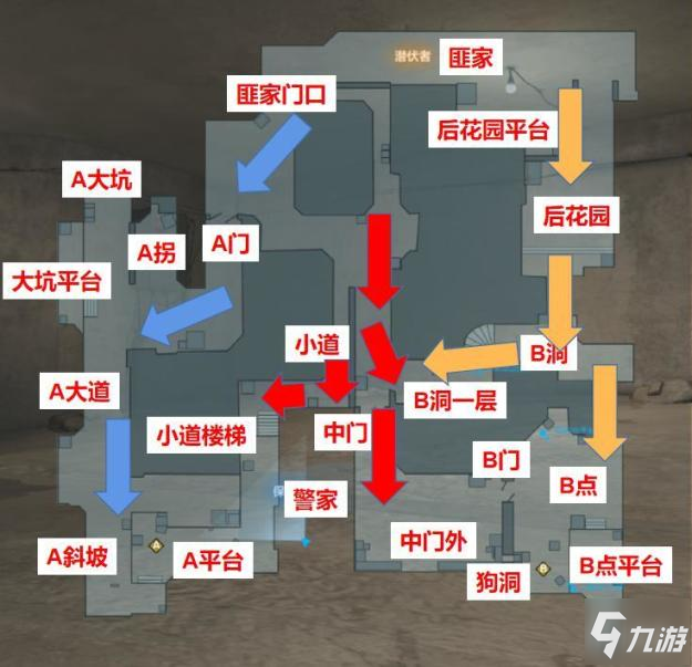 CFHD半山小镇地图实用点位分享