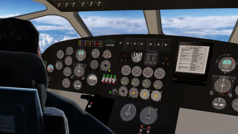 飞行驾驶模拟截图