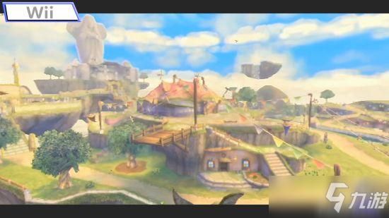 《塞尔达传说天空之剑HD》switch版和Wii版对比：色彩纹理有较大的增强