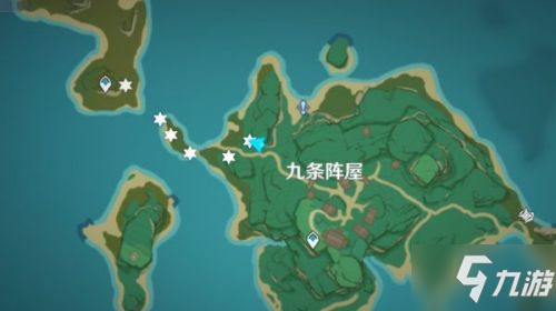 原神稻妻秘寶迷蹤藏寶地9位置分享 藏寶地9坐標(biāo)在哪