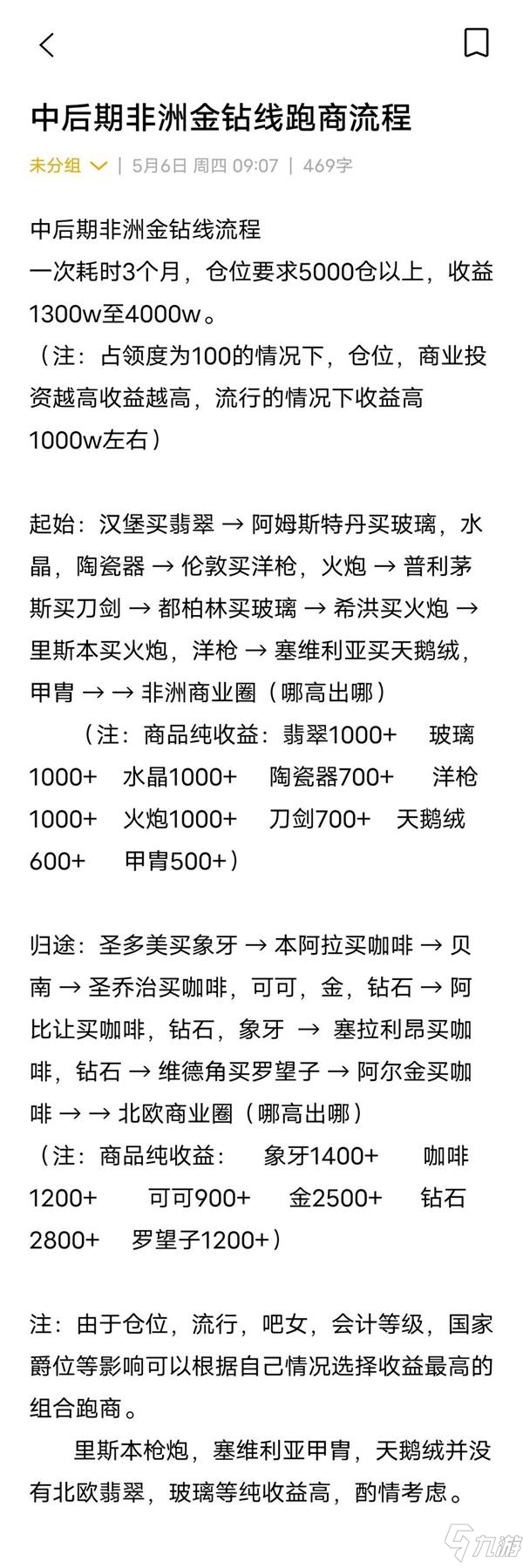 我是航海家中后期歐非金鉆線流程攻略