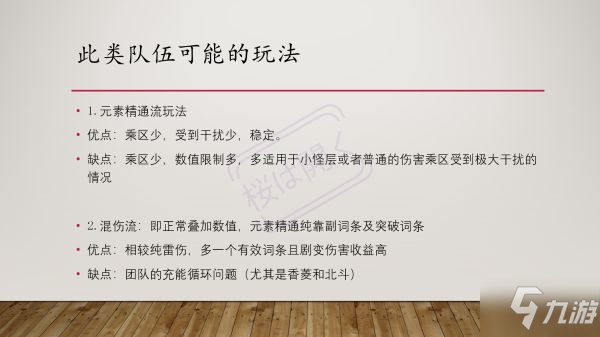 《原神》乱序反应队伍玩法解析