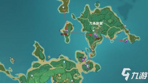 原神稻妻城紫晶块采集路线分享 稻妻城紫晶块最速采集攻略