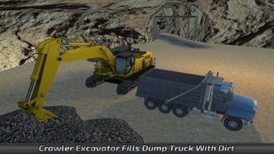 挖掘机卡车3D截图2