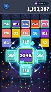 快乐拼图合并2048截图2