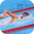 女子游泳赛加速器