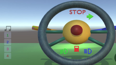 方向盘模拟器截图