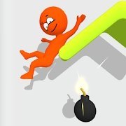 帮助橡皮人掉到终点加速器
