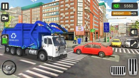 城市垃圾车模拟驾驶截图2